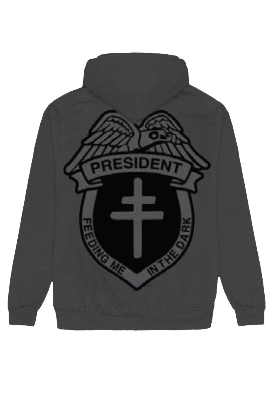 President - In The Dark Stormy Grey - Hoodie | Neutral-Image