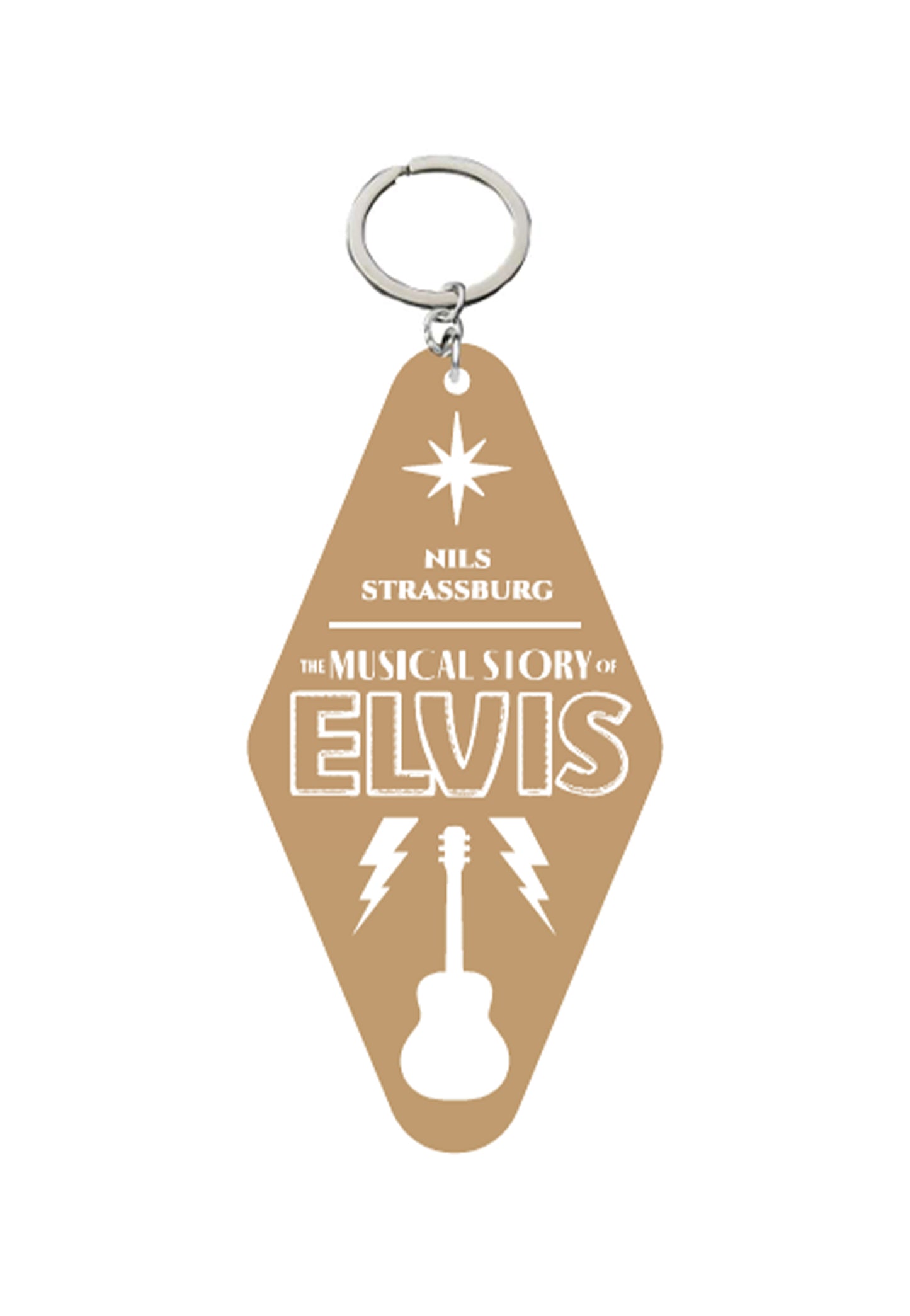 Elvis By Nils Strassburg - The Musical Story Of Elvis Hotel - Keychain | Neutral-Image