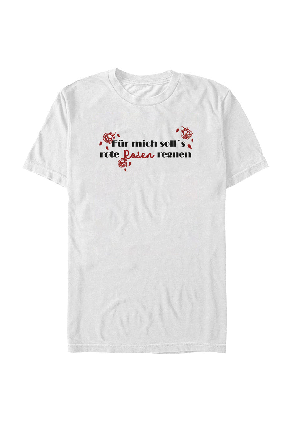 Hildegard Knef - Rosen White - T-Shirt | Neutral-Image