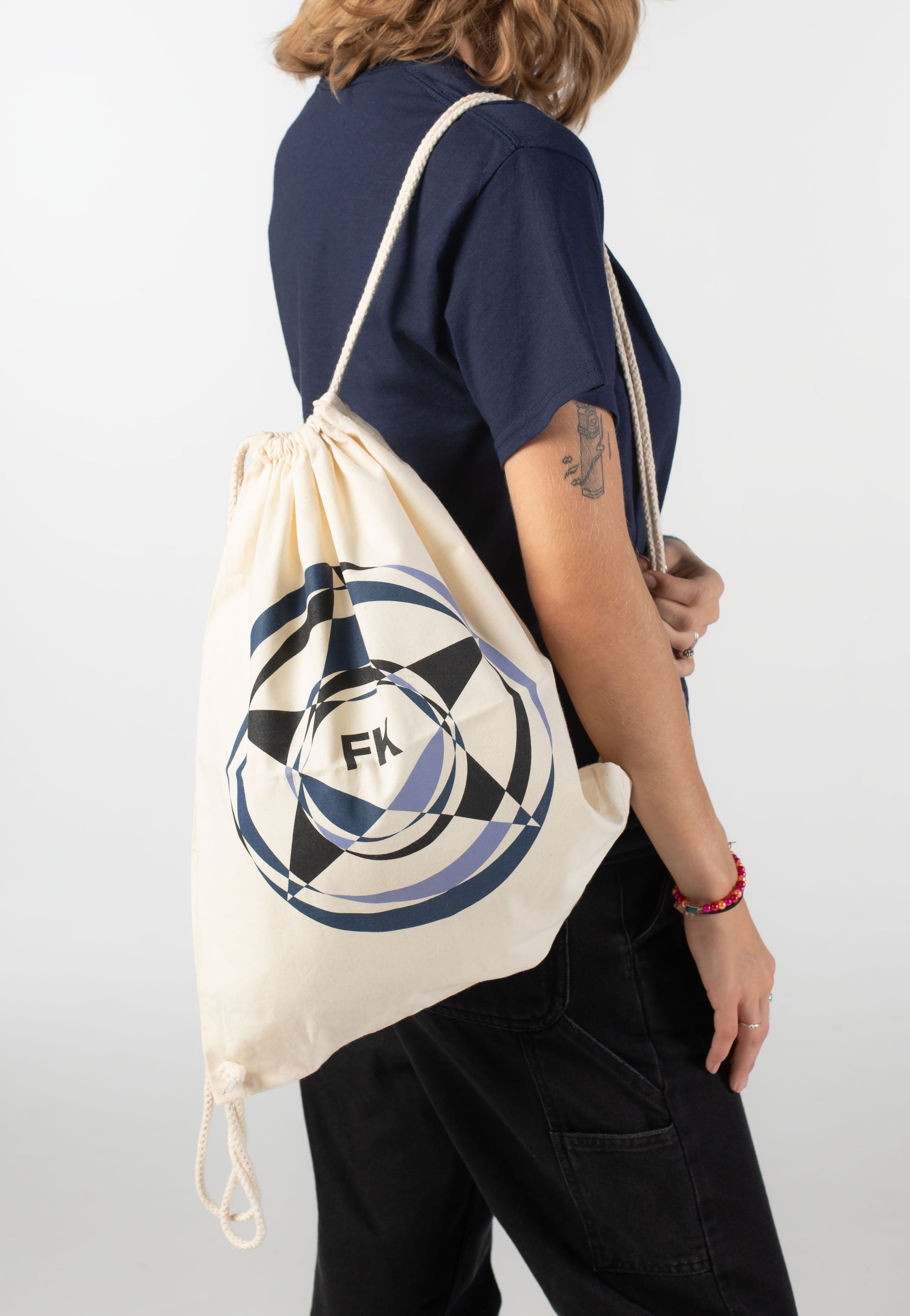 Freundeskreis - Classic Logo - Drawstring Backpack | Neutral-Image
